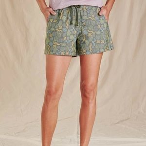 Toad & Co Women’s Boundless Cactus Print Shorts Size L
